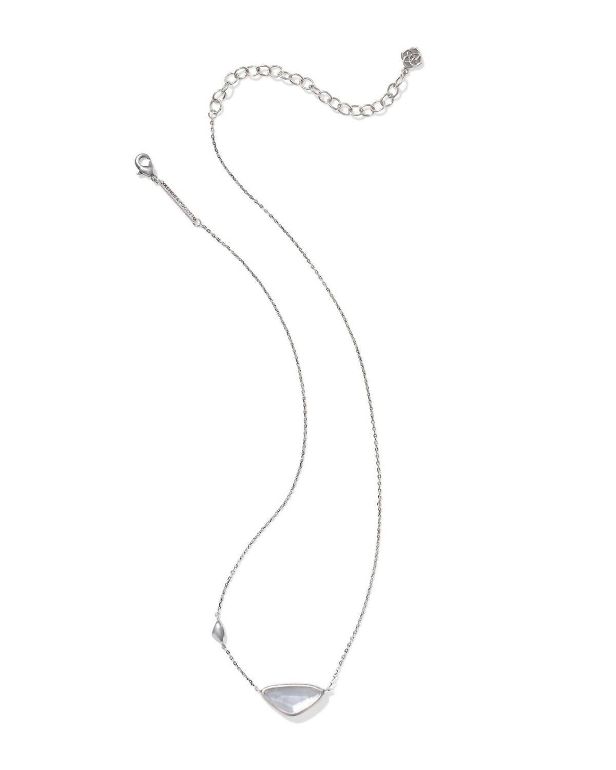 Kendra Scott - Women's Margot Vintage Silver Short Pendant Necklace