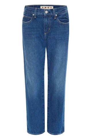 Amo - Libby Mid Rise Tapered Leg Jean