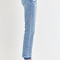 Risen - Mid Rise Light Wash Jeans