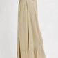 Risen - Shirring Detail Wide Leg Pants