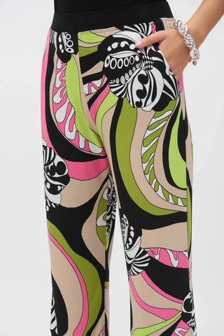 Joseph Ribkoff - Retro Pull On Cropped Pants