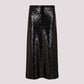 Apricot - Sequin Bias Cut Midi Skirt