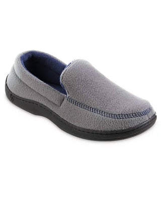 Isotoner - Men's Roman Recycled Fleece Moccasin Slippers