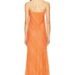 Christopher John Rogers - Wiggle Dot Strapless Maxi Dress