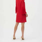 Joseph Ribkoff - Eggshell And Chiffon Straight Dress