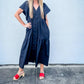 Entro - Twirl-worthy Flutter Sleeve Tiered Midi Dress
