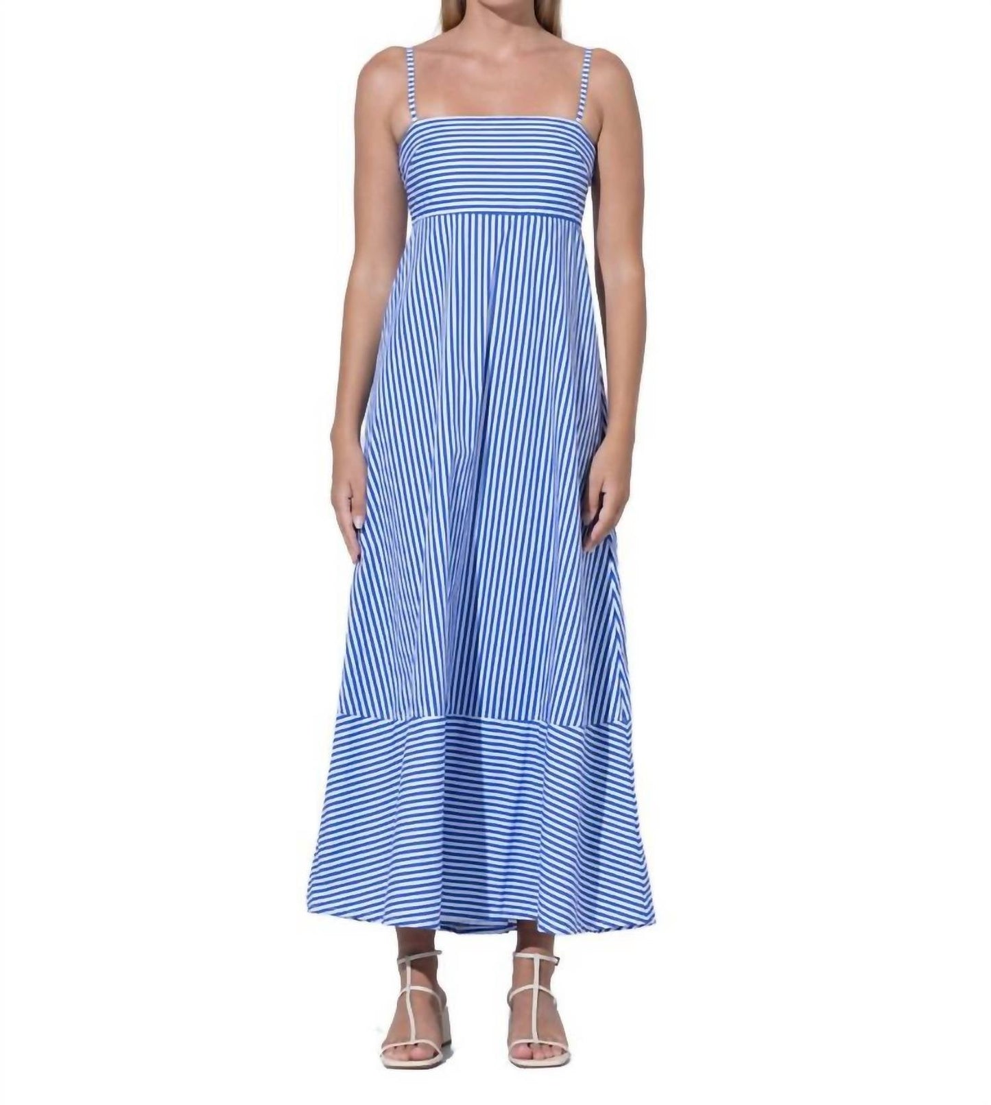 Lusana - Anita Poplin Maxi Dress