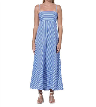 Lusana - Anita Poplin Maxi Dress