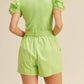 &Merci - PUFF SLEEVE ROMPER