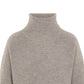 0039 Italy - Women's Lona Mock Neck Wool Blend Sweater