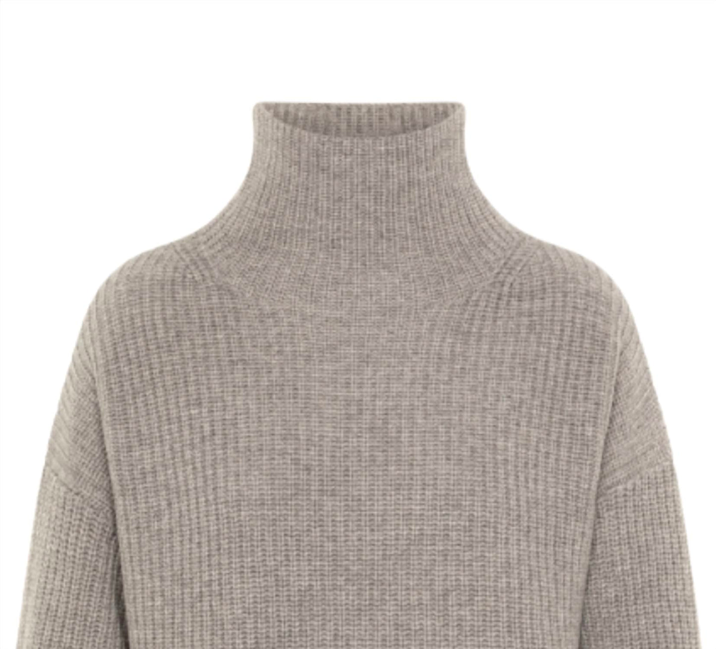 0039 Italy - Women's Lona Mock Neck Wool Blend Sweater