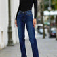 Judy Blue - Mid Rise Straight Leg With Frey Hem