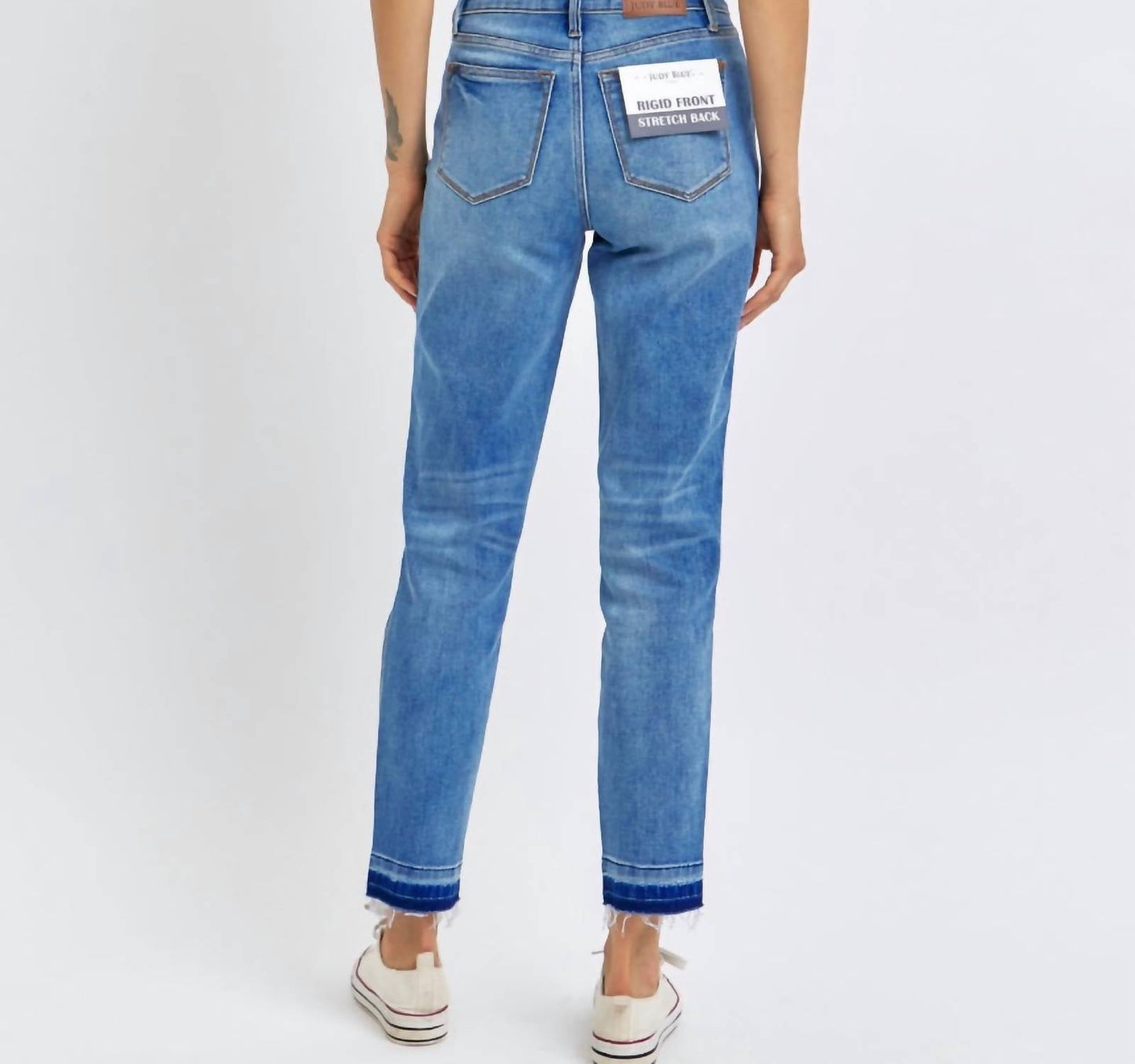 Judy Blue - Rigid Magic Release Hem Boyfriend Jeans