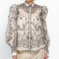 Zimmermann - Crush Body Blouson Sleeves Blouse
