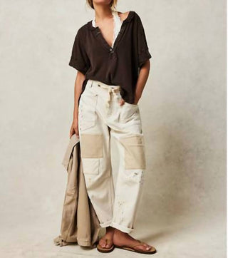 Free People - We The Free Moxie Pull-On Barrel Jeans