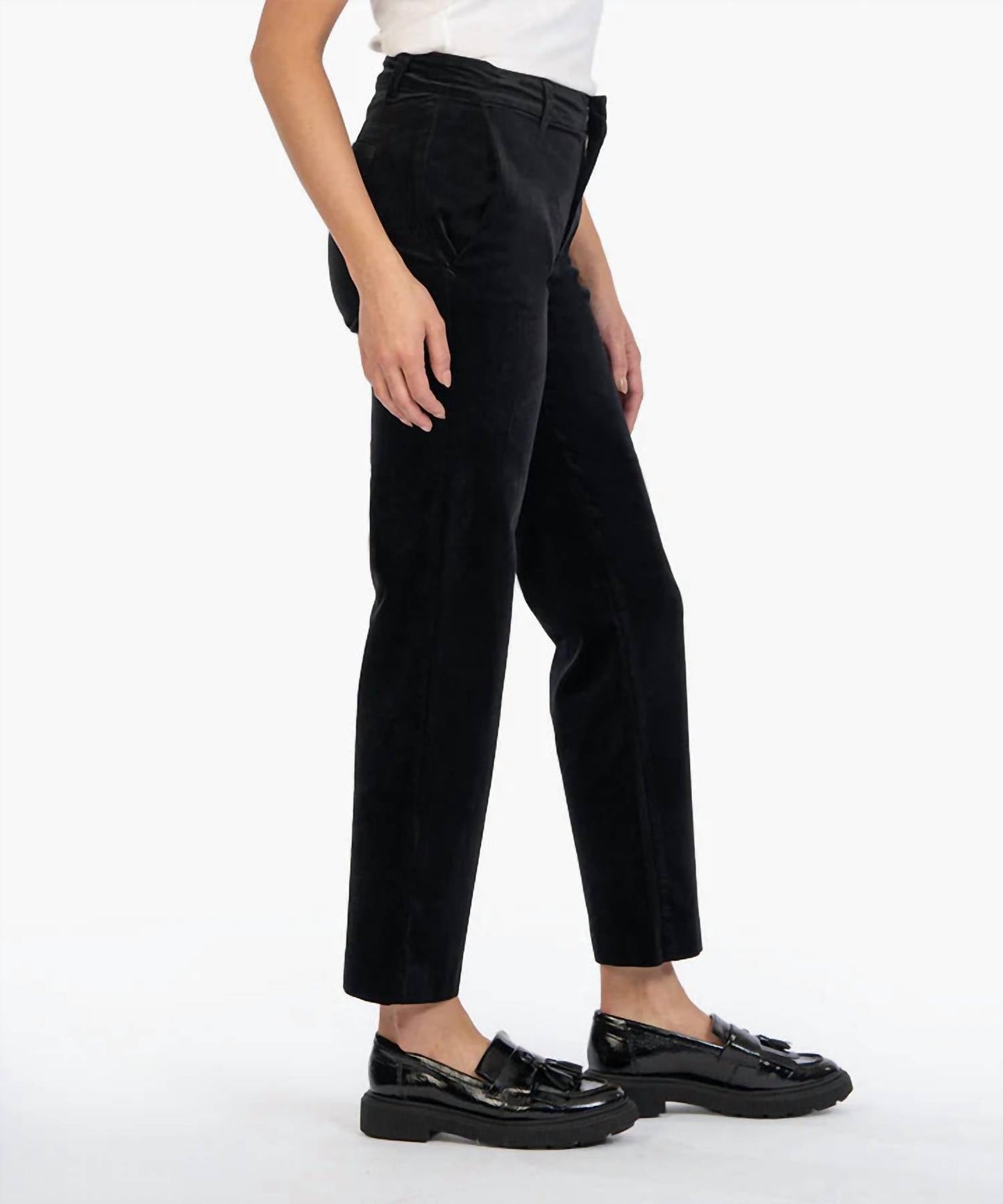 Kut From The Kloth - Elizabeth High Rise Velveteen Trousers