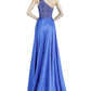 Jovani - One Shoulder Illusion Top Dress