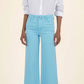 Kut From The Kloth - Meg High Rise Fab Ab Wide Leg Raw Jeans