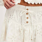 Free People - Roselle Eyelet Mini Skirt