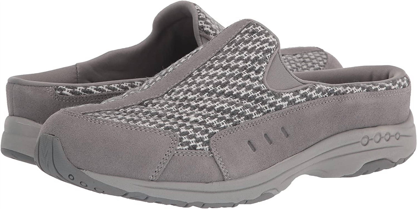 Easy Spirit - Women's Travel Time Round Closed-toe Slip On Mule Clogs