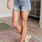 Judy Blue - High Rise Distressed Cuffed Cutoff Shorts