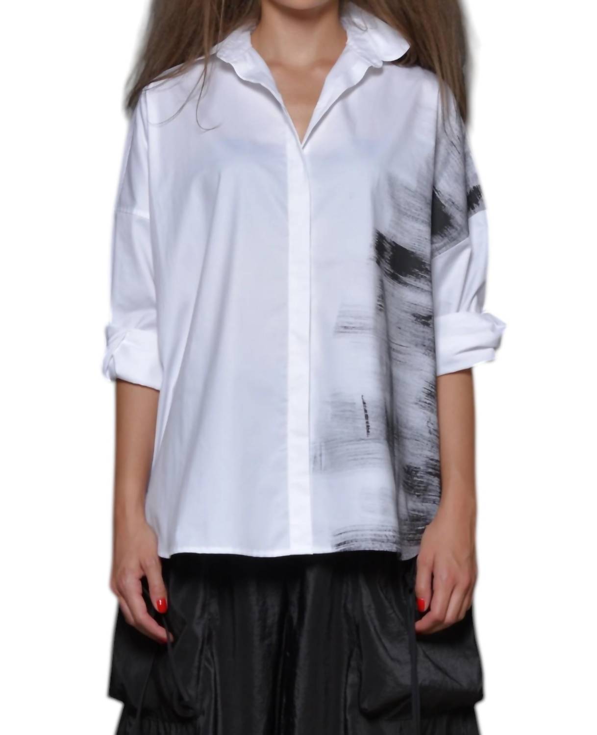 Simply Mila - Stroke Boxy Shirt