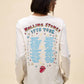 Daydreamer - Rolling Stones 1972 Tour Crew Long Sleeve Tee