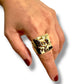 Jagged Halo Jewelry - Women's Phoenix Ring