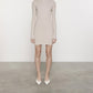Enza Costa - SILK SWEATER RIB TURTLENECK MINI DRESS