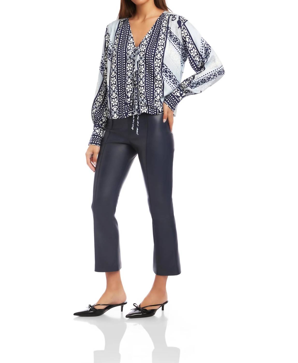 Fifteen Twenty - Kayla Bow Blouse