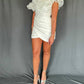 Astr - One Shoulder Ruffle Mini Dress