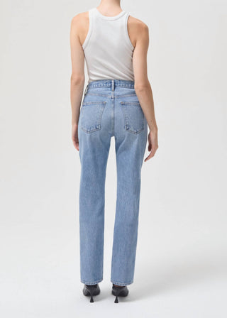 Agolde - Lana Mid Rise Vintage Straight Leg Jeans