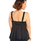 Always For Me - Plus Size Opulent Wrap Tankini Top with Matching Tankini Bottom