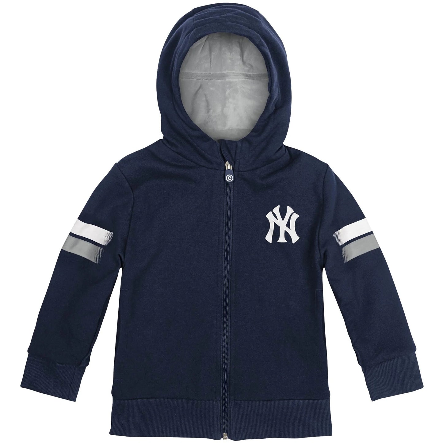 Cubcoats Transforming 2-in-1 Unisex New York Yankees Full-Zip Hoodie & Soft Plushie Navy