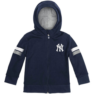 Cubcoats Transforming 2-in-1 Unisex New York Yankees Full-Zip Hoodie & Soft Plushie Navy