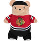 Cubcoats Transforming 2-in-1 Toddler Unisex Preschool Red Chicago Blackhawks Full-Zip Hoodie & Soft Plushie Red