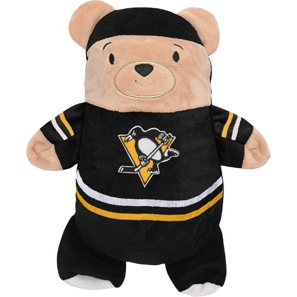 Cubcoats Transforming 2-in-1 Toddler Unisex Preschool Black Boston Bruins Full-Zip Hoodie & Soft Plushie Black