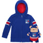 Cubcoats Boy's Toddler  New York Rangers 2-in-1 Transforming Full-Zip Hoodie & Soft Plushie Blue