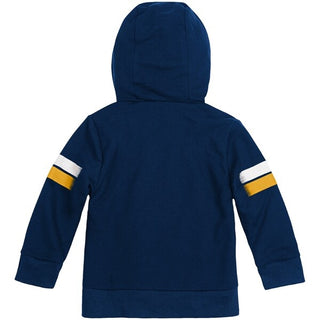 Cubcoats Transforming 2-in-1 Unisex Toddler LA Galaxy Full-Zip Hoodie & Soft Plushie Blue