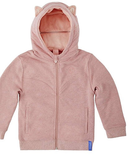 Cubcoats Kali The Kitty 2 in 1 Transforming Crewneck Sweatshirt Hoodie & Soft Plushie Pink