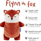 Cubcoats Kids Transforming 2 in 1  Unisex Toddler Flynn 2-in-1 Stuffed Animal Hoodie Orange
