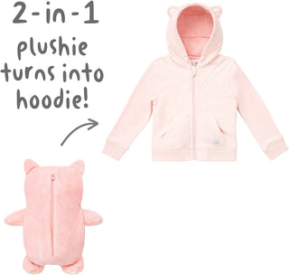 Cubcoats Kids Transforming 2 in 1 Kali Zip up Unisex Pink