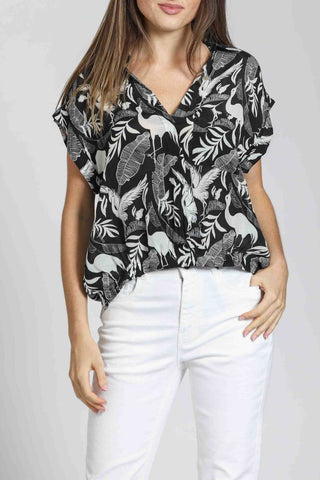 Apny - Women's Wrap Blouse