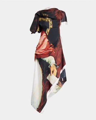 Alexander Mcqueen - Velazquez Print Dress