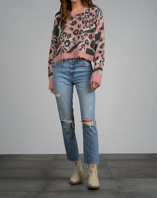 Elan - Animal Print Sweater