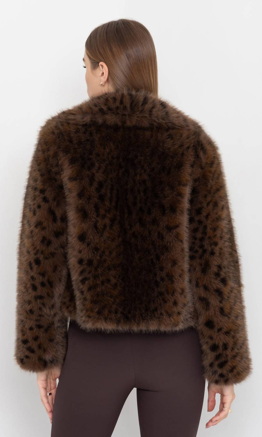 Generation Love - Lexy Leopard Faux Fur Jacket