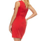 Ashleylauren - One Shoulder Ruched Cocktail Dress