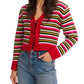 Allison New York - Hailey Striped Cardigan