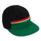 Bob Marley - Men's Rasta Stripe Fitted Cap