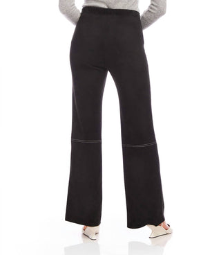 Karen Kane - Women's Faux Suede Stitch Pants